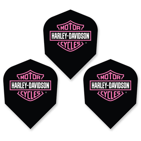 DW Harley Davidson Pink Logo Dart Flights