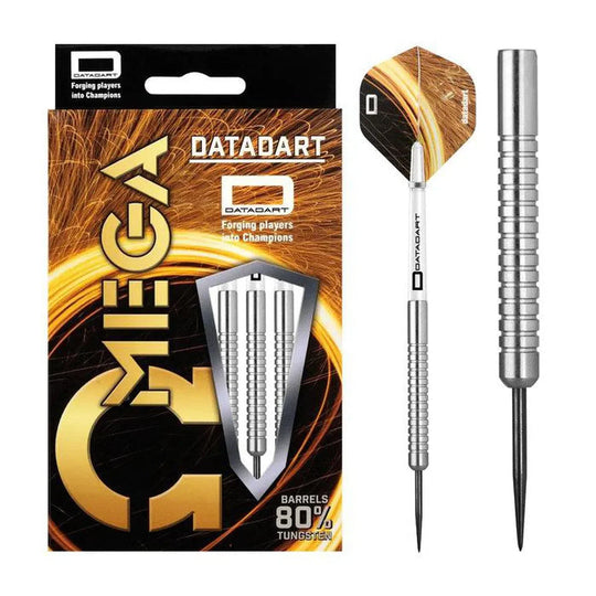 DataDart Omega Ringed Regular 80% Tungsten Steel Tip Darts