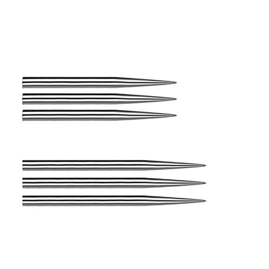 DataDart Standard Dart Points Precision Steel Tip - Silver