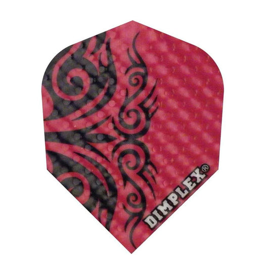 Harrows Dimplex Standard Tribal Red Flights
