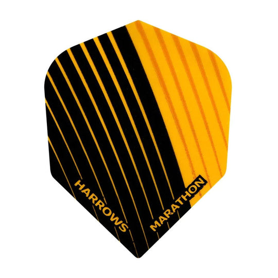 Harrows Marathon No2 Flights - Black & Orange