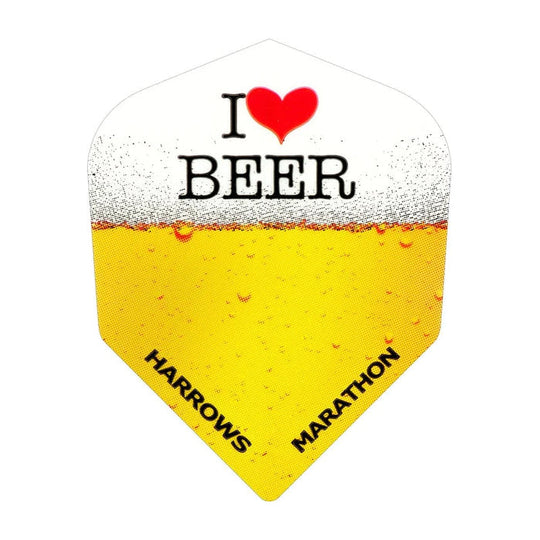 Harrows Marathon No2 Flights - I Love Beer
