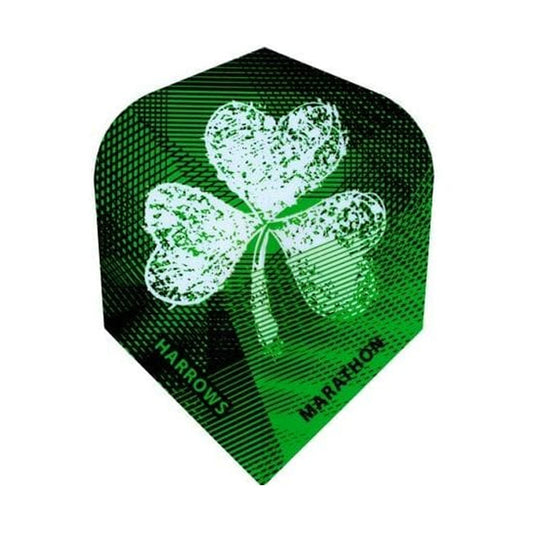 Harrows Marathon No2 Flights - Irish Clover