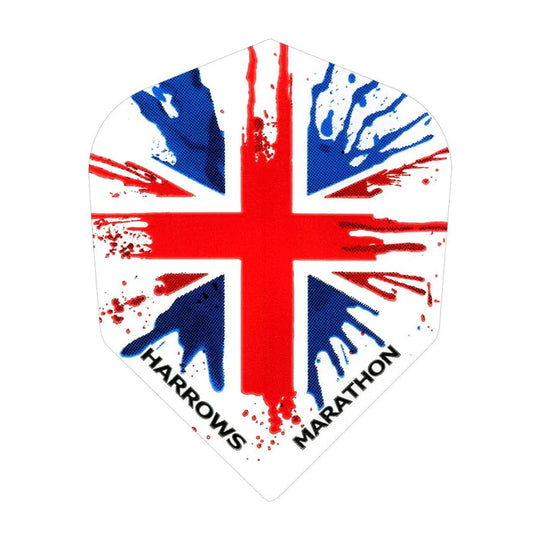 Harrows Marathon No2 Flights - Union Jack Splash