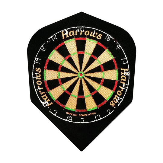 Harrows Quadro No2 Flights - Dartboard