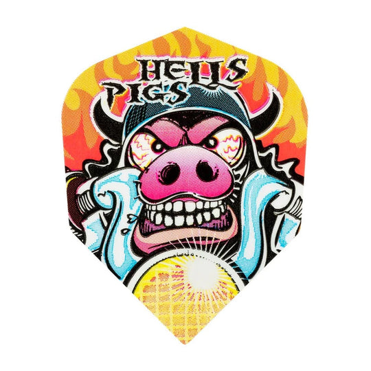 Harrows Quadro No2 Flights - Hells Pigs
