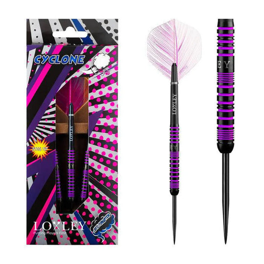 Loxley Cyclone 90% Tungsten Steel Tip Darts