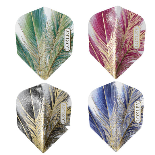 Loxley Gold Feather Flights No6