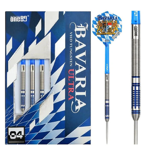 One80 Bavaria Ultra 04 90% Tungsten Steel Tip Darts