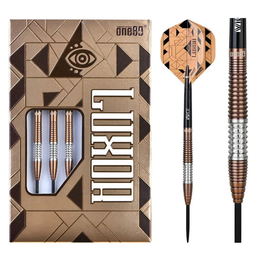 One80 Luxor Gamma 90% Tungsten Steel Tip Darts