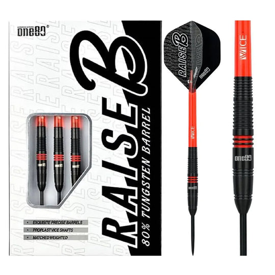 One80 Raise B-RD 80% Tungsten Steel Tip Darts