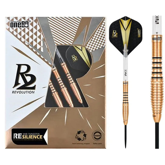 One80 Re-silience (R2 Interchange) 90% Tungsten Steel Tip Darts