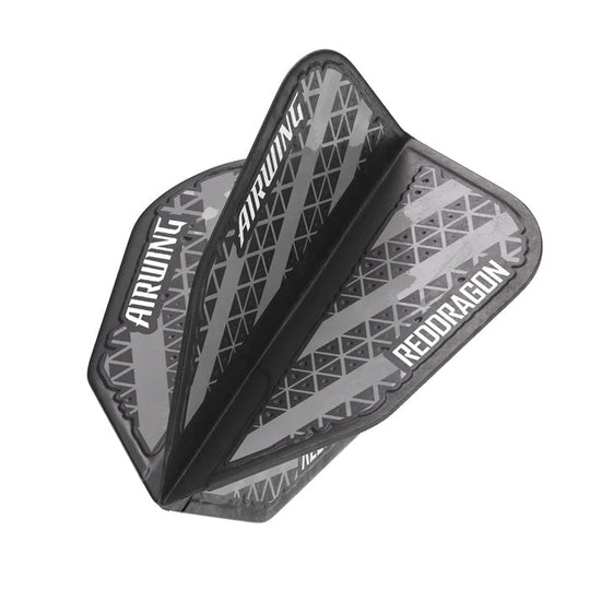 Red Dragon Airwing Moulded Black & Grey V-Standard Flights