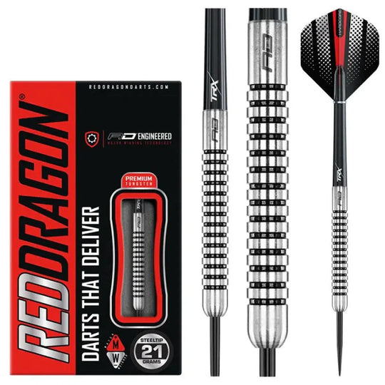 Red Dragon Fury 1 80% Tungsten Steel Tip Darts