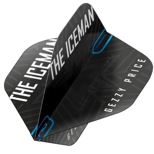 Red Dragon Hardcore Gerwyn Price Black & Grey Snowflake Standard Flights
