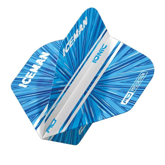 Red Dragon Hardcore Ionic Gerwyn Price Blue Burst Standard Flights