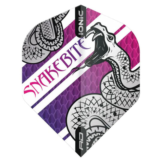 Red Dragon Hardcore Ionic Snakebite Coiled Snake Purple Flights