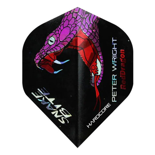 Red Dragon Hardcore Peter Wright Snakebite Holographic Flights