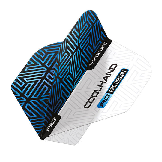 Red Dragon Hardcore Premium Luke Humphries Blue & White Standard Flights
