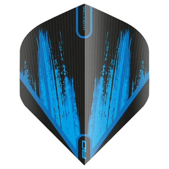 Red Dragon Hardcore Radical Black & Blue Standard Flights