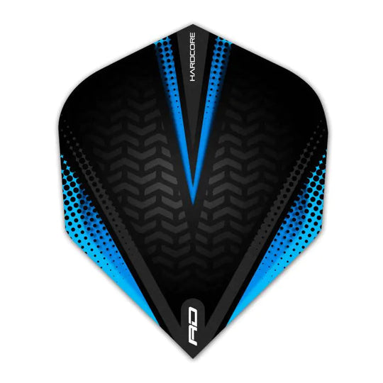 Red Dragon Hardcore Radical Blue Standard Flights