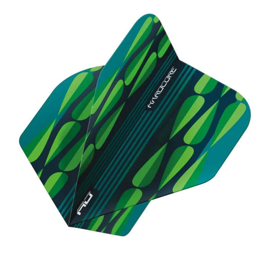 Red Dragon Hardcore Radical Green Teardrop Standard Flights