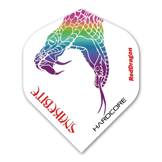 Red Dragon Hardcore Snakebite White Flights