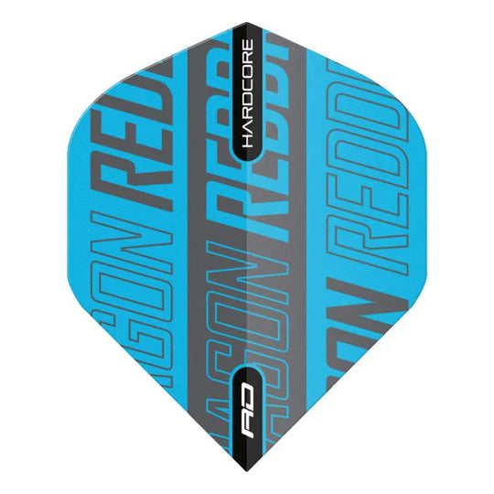 Red Dragon Hardcore XT Blue and Grey Red Dragon Print Flights