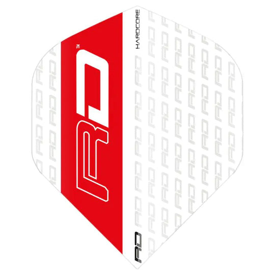 Red Dragon Hardcore XT White & Red RD Flights