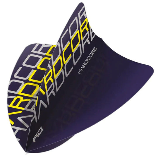 Red Dragon Hardcore Yellow Triple Freestyle Dart Flights