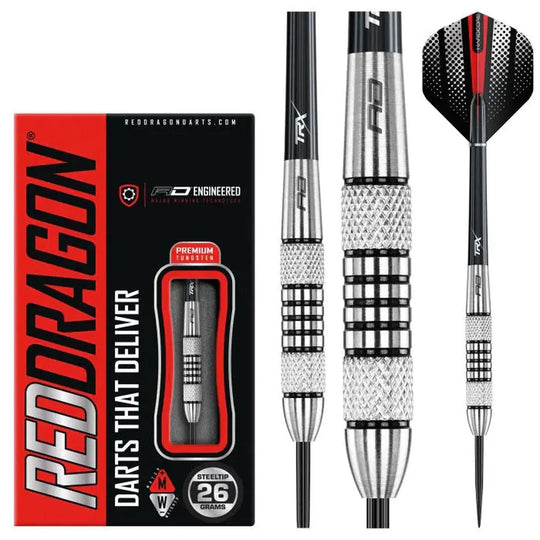 Red Dragon Nimrod 80% Tungsten Steel Tip Darts