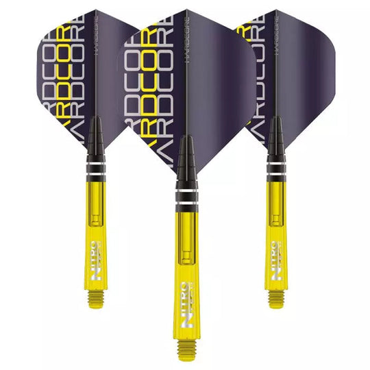 Red Dragon Nitrotech Flight & Shaft Combo Yellow