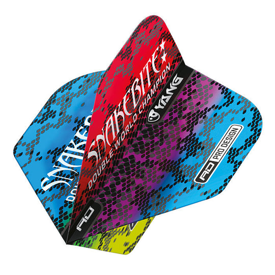 Red Dragon Peter Wright Green, Blue & Red Yin Yang Flights