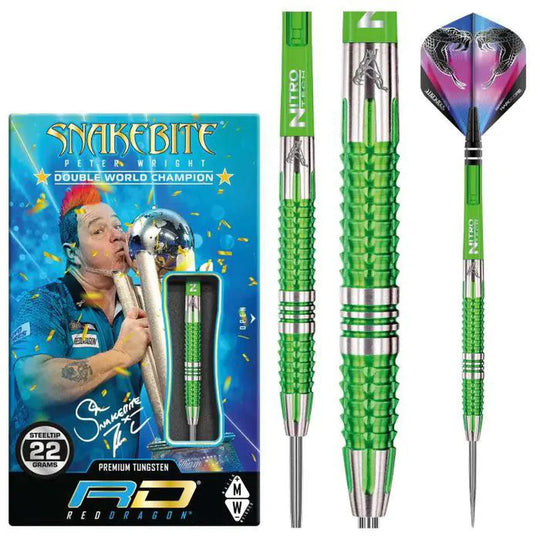 Red Dragon Peter Wright Mamba 2 90% Tungsten Steel Tip Darts
