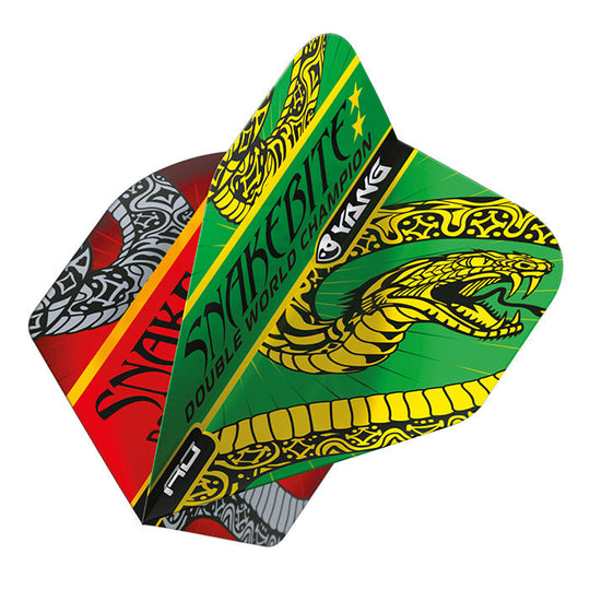 Red Dragon Peter Wright Red & Green Yin Yang Flights