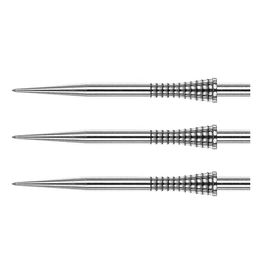 Red Dragon Raptor GT Gripped Points Silver - Long