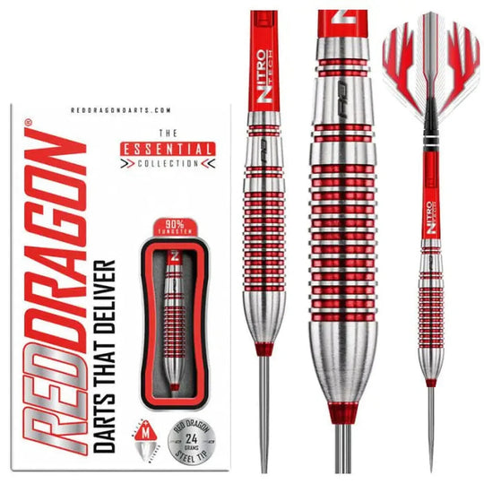 Red Dragon Reflex 90% Tungsten Steel Tip Darts