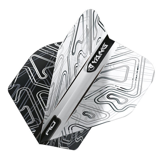 Red Dragon Yin Yang White & Black Standard Flights