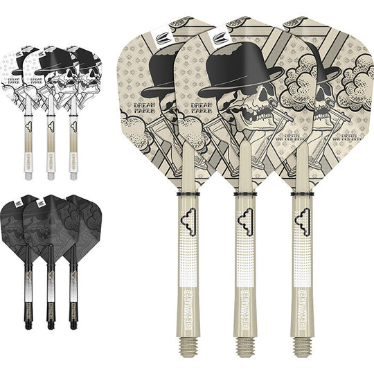 Target Darts Dimitri Van Den Bergh Ink Flight & Shaft Kit