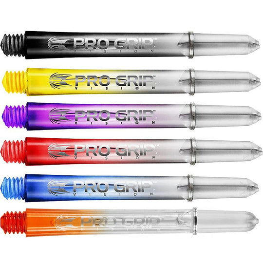 Target Darts Pro Grip Vision Dart Shafts - Short