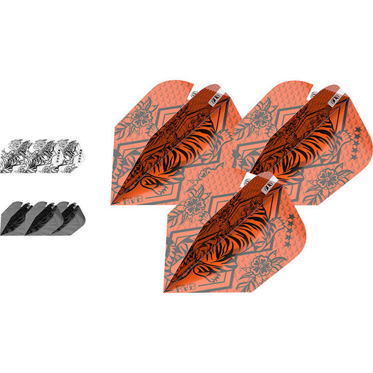 Target Darts Raymond Van Barneveld Ink TEN-X Flights x 3