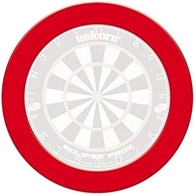 Unicorn Darts Slimline Dartboard Surround Red