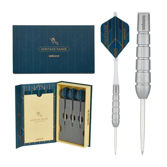 Unicorn Heritage 1983 Cliff Lazerenko 90% Tungsten Steel Tip Darts