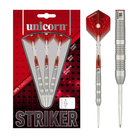 Unicorn T80 Striker Style 3 80% Tungsten Steel Tip Darts
