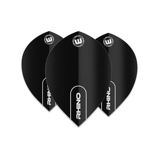 Winmau Rhino Extra Thick Pear Black Flights