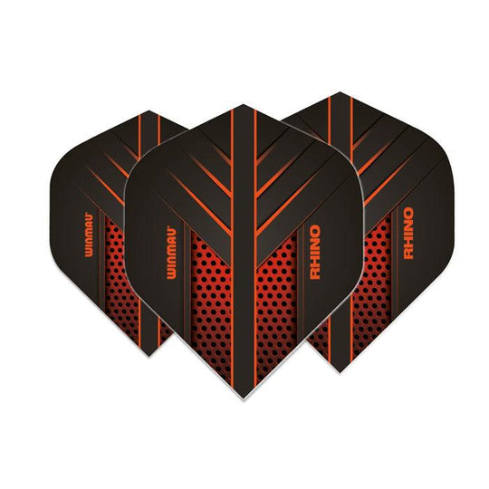 Winmau Rhino Standard Danny Noppert Black & Orange Flights