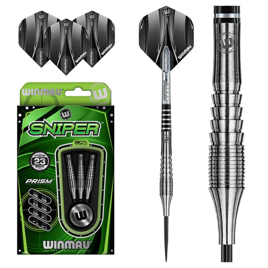 Winmau Sniper Style 1 90% Tungsten Steel Tip Darts