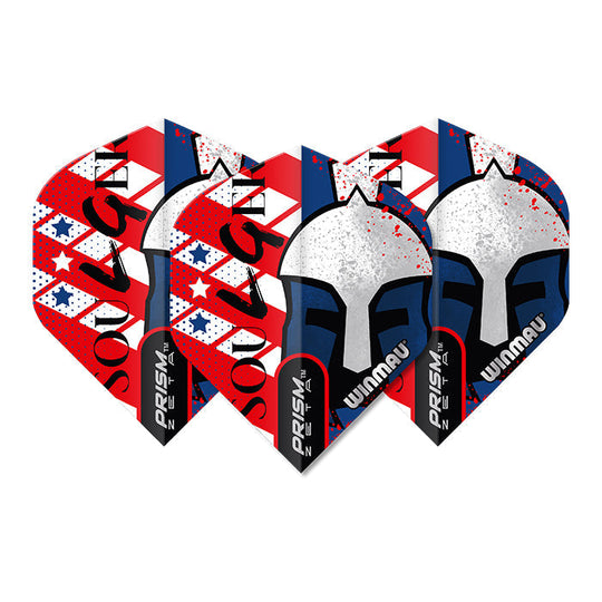Winmau Specialist Players Leonard Gates Prism Zeta Standard Flights